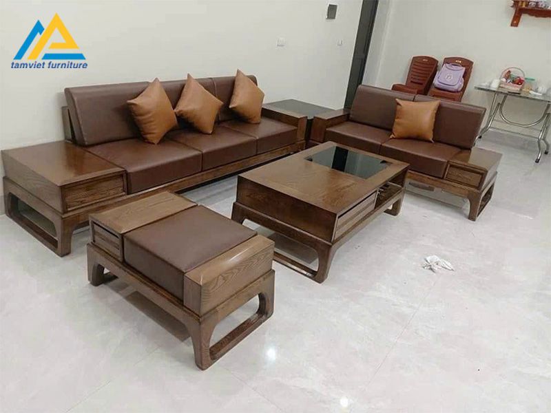 Ghế sofa gỗ cao cấp SG-04