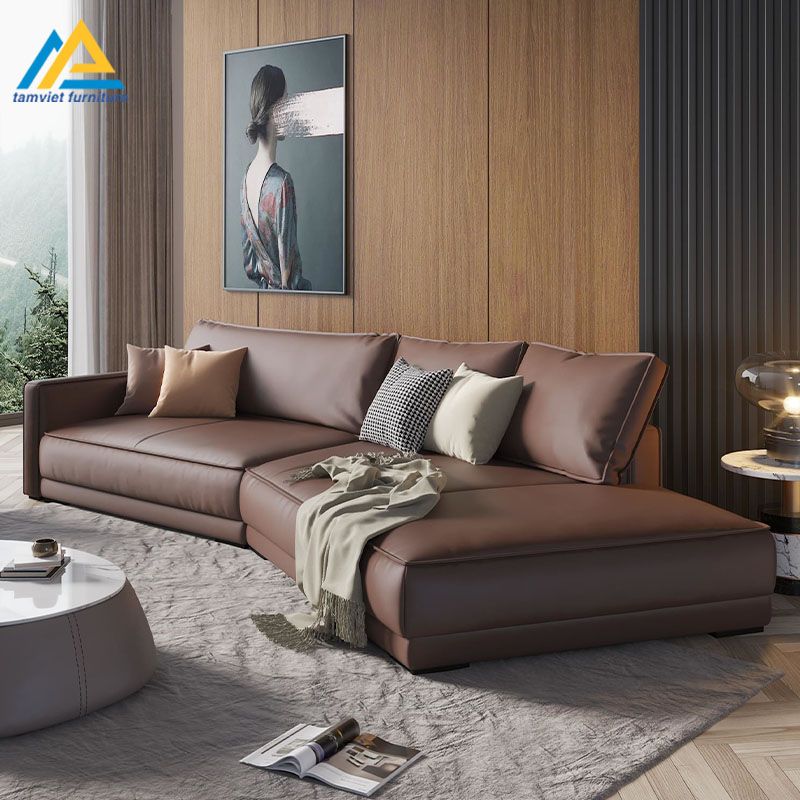 Mẫu sofa da SD-56 đầy sáng tạo