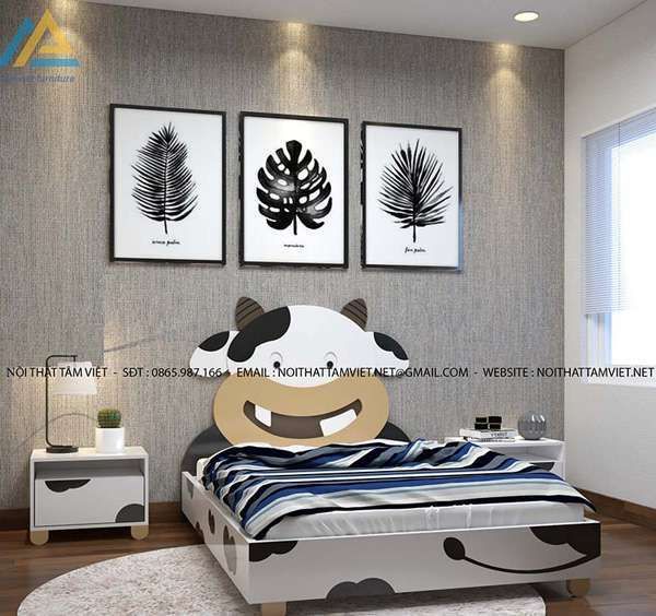 Thiết kế, trang trí phòng ngủ cho bé trai cực các tính và mạnh mẽ