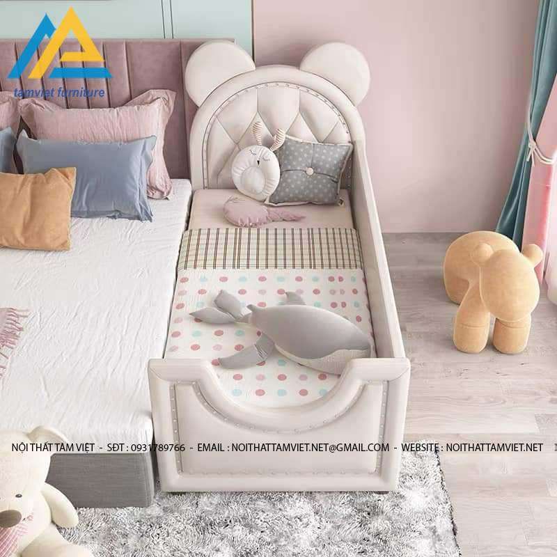 TOP những mẫu giường ghép cho bé với bố mẹ cực kỳ an toàn