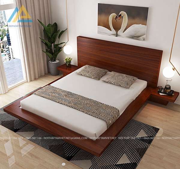 Trọn bộ giường tủ phòng ngủ gỗ tự nhiên có tốt hay không?