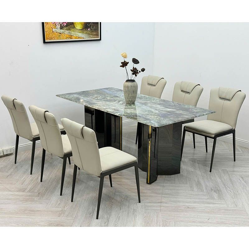 Bộ bàn ghế ăn 6 ghế BGA-61
