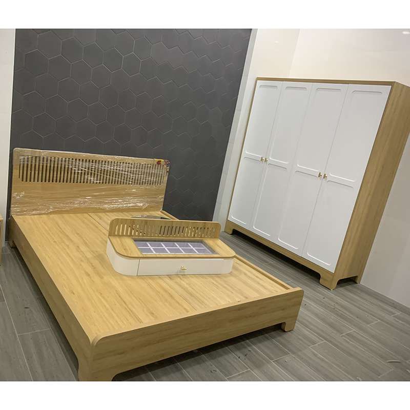 Combo nội thất phòng ngủ bằng gỗ công nghiệp CPN-12