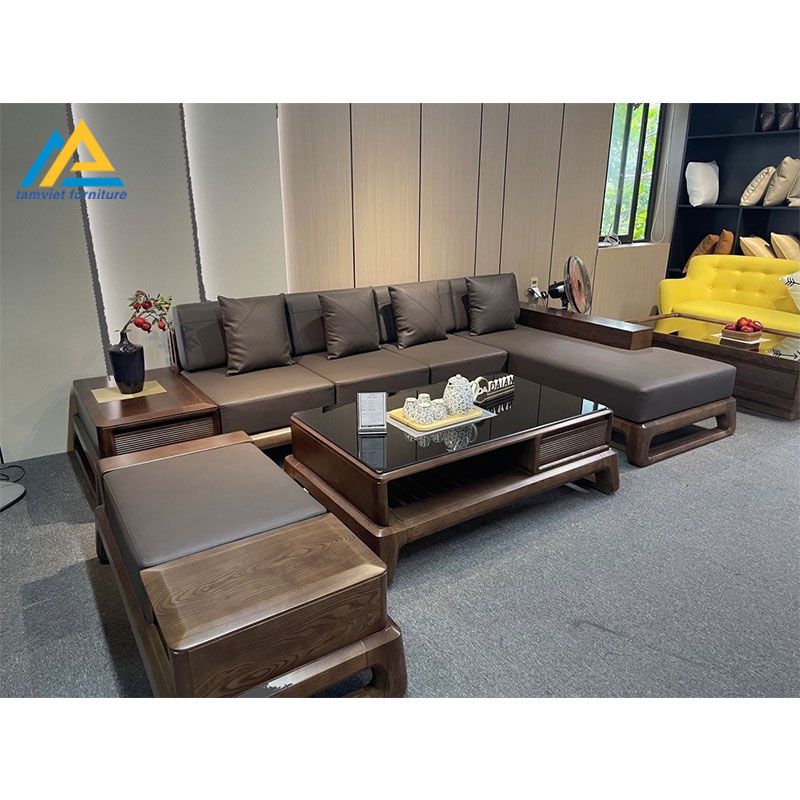 sofa gỗ 