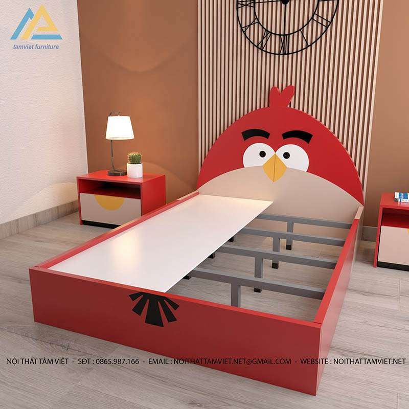 Giường ngủ cho bé gỗ công nghiệp GTE-1203