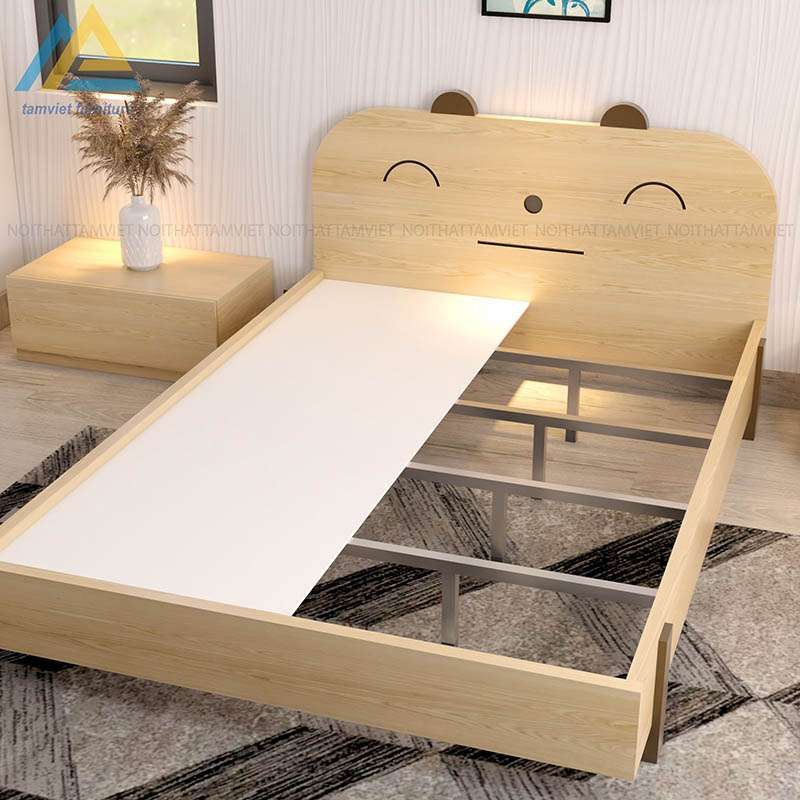Giường trẻ em bằng gỗ công nghiệp GTE-12016