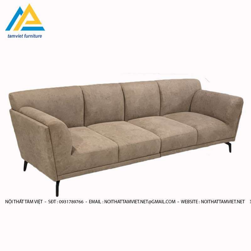 Sofa nỉ văng dài hiện đại SN-01