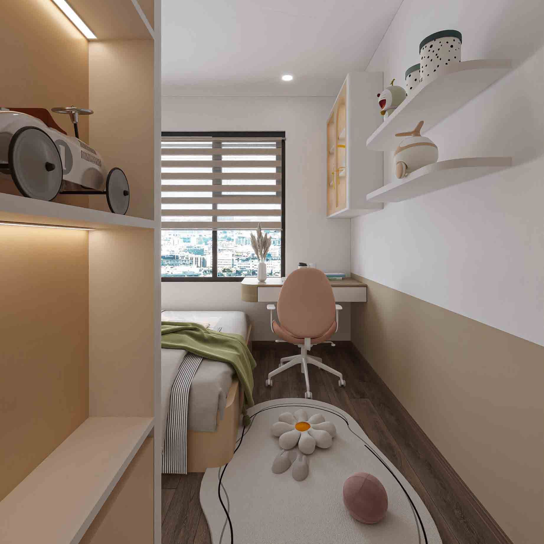 Thiết kế nội thất phòng ngủ cho bé CPT-46