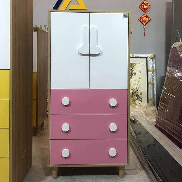 Tủ quần áo cho bé gỗ công nghiệp TTE-FS01